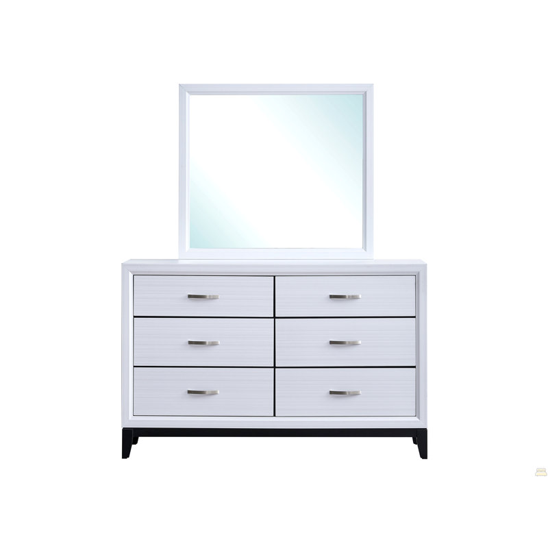 Commode de rangement (miroir non inclus)
