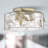 Andries Glass Flush Mount-92389155