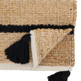 Rustic Elegance Woven Stripe Table Runner