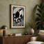 Leaping Orca Moon Art Deco - Wrapped Canvas-973828138-973828157