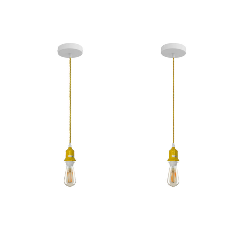 Ahamadou 1 - Light Single Pendant, Yellow