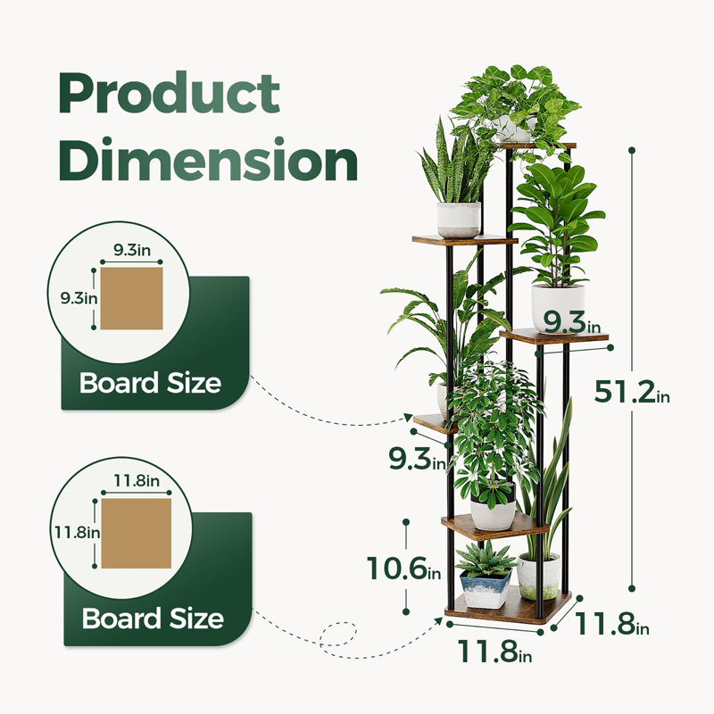 Plant Stand, Brown