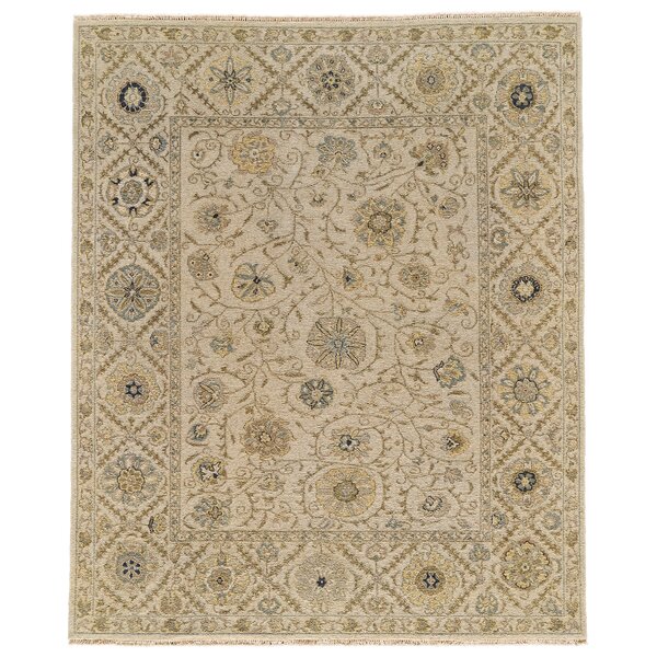 Alcott Hill® Kondo Hand Knotted Wool Oriental Rug | Wayfair