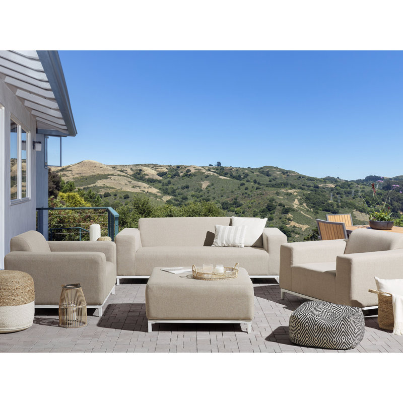 Eleene 5 Seater Sofa Set, Brown