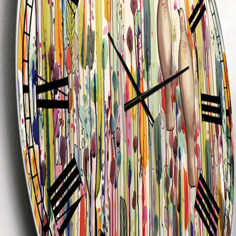 Horloge murale surdimensionnée L'un pour l'autre, Petit