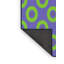 Tapis vert/mauve à motifs Hollister-480583279