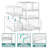 Sorbus Large Pull Out Organizer Bins, Clear Stackable Storage Drawers for Cleaning Supplies (2 Pack) - Medium-121225371