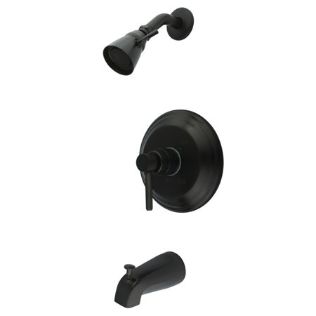 South Beach Pressure Balance Tub and Shower Faucet Trim, Oil Rubbed Bronze