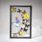 18 Genuine Butterflies In Black Display Frame