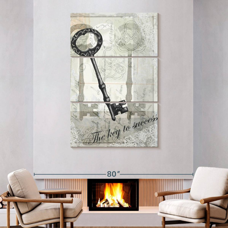 Tergel Key I, 74" H x 48" W
