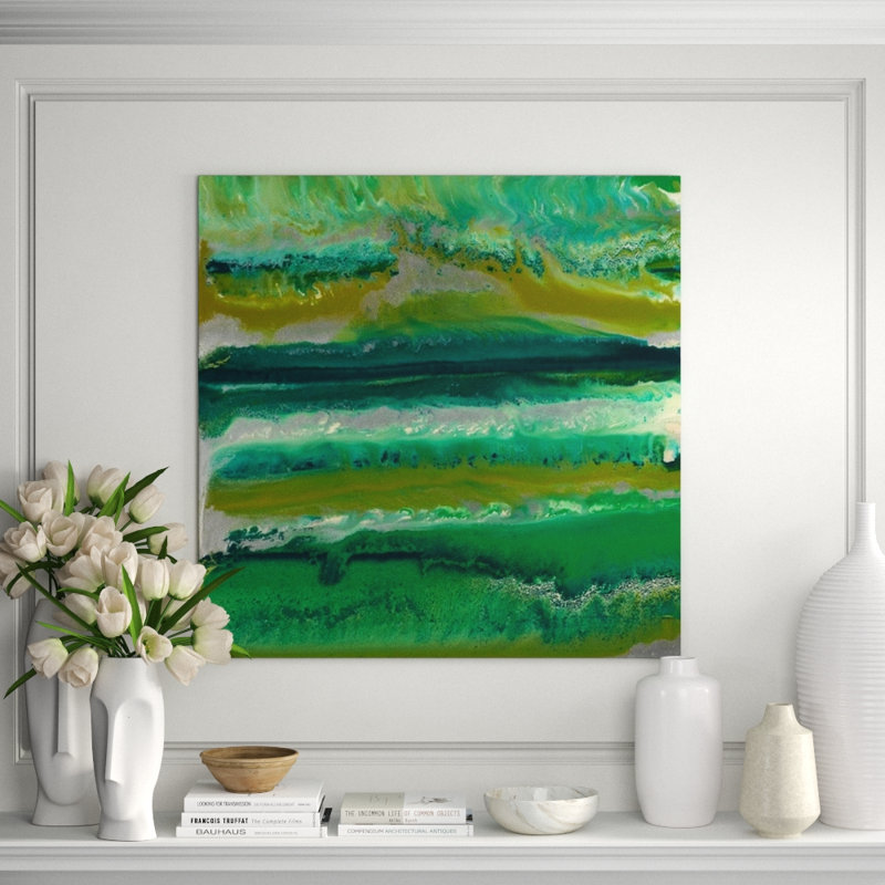 Trifle III Painting by Danielle Davis, Outdoor, 36" H x 36" W x 1.5'' D