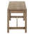 Brown Washed 6-Piece Rectangular Dining Set