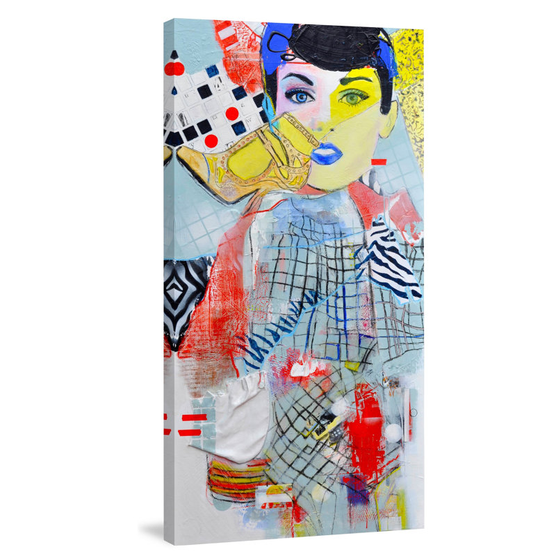 Lana Greben - Wrapped Canvas Painting, 91cm H x 45cm W x 3.81cm D