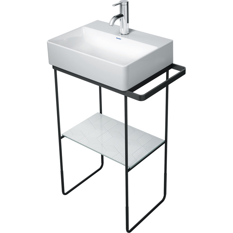 DuraSquare 20.25" Single Bathroom Vanity Base Only in Black Matte