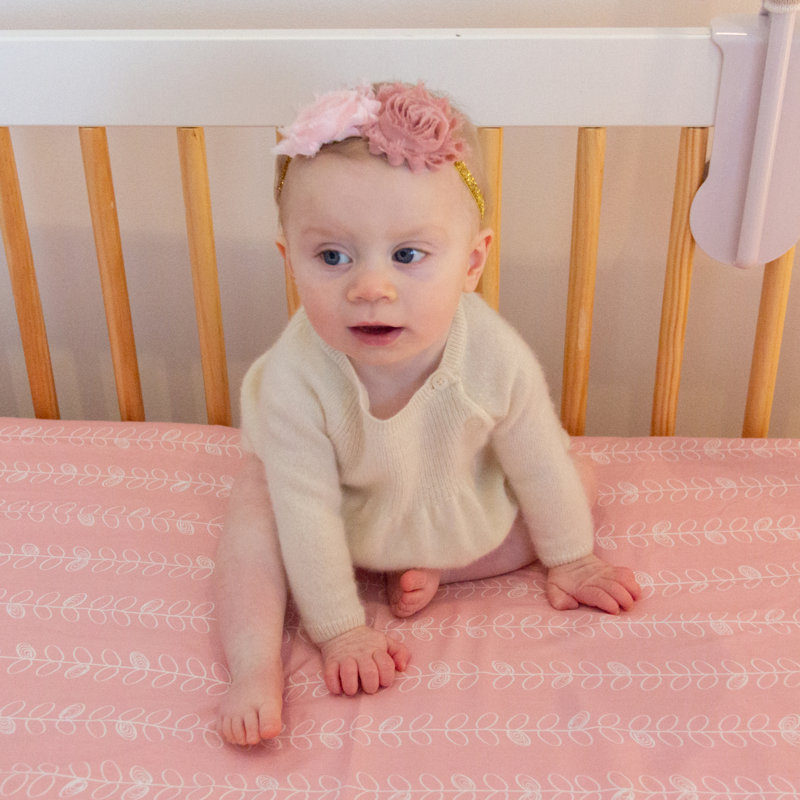Moritz 100% Cotton - Piece Standard Crib Fitted Sheet