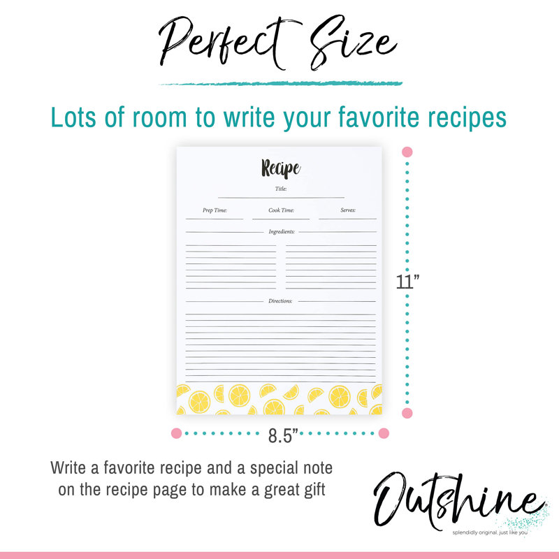 Fiche de recettes de cuisine Outshine Premium