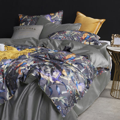 Ensemble de housse de couette réversible Fauna Birds