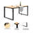 4 - Person Patio Dining Set Rectangular Table with Cushions Included-178555324-178555325