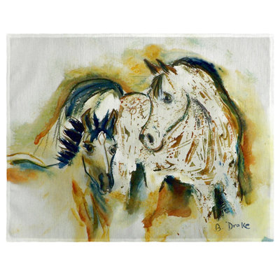 Leandra Polyester Animals/Nature Rectangle Placemat