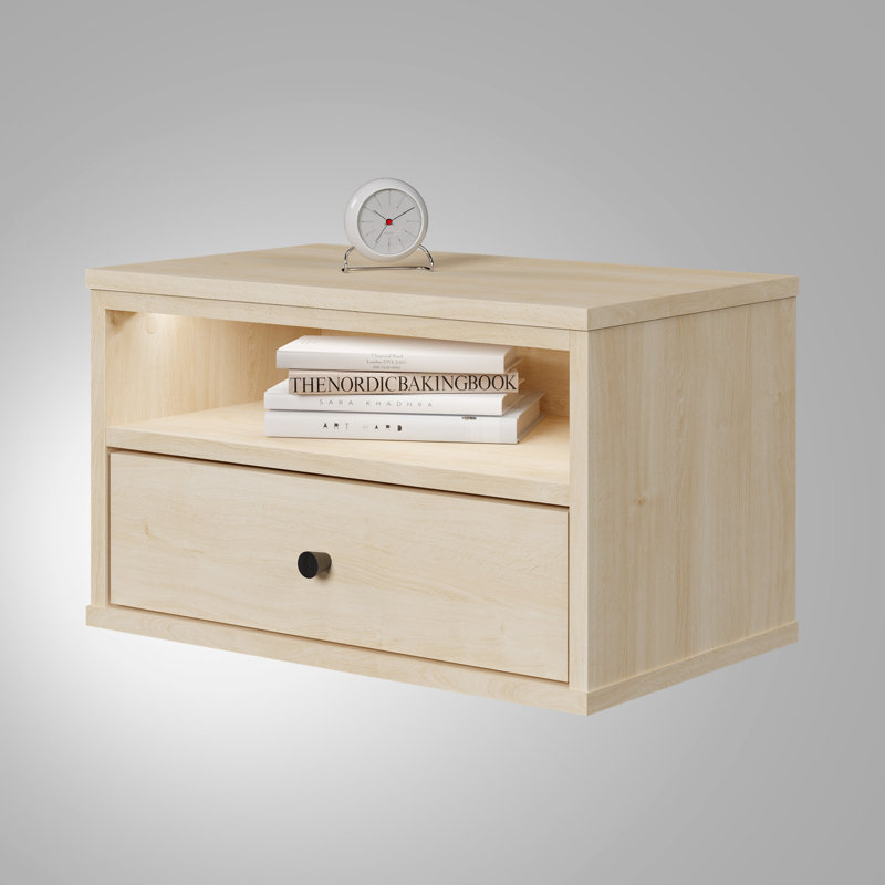 Table d'appoint flottante Essence, Brun