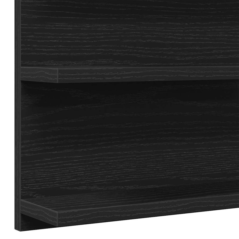  Bathroom Mirror Cabinet Oak 90X11x45 Cm Engineered Wood