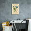 «Blue Flower» par Art Licensing Studio, art mural sur toile-855922870