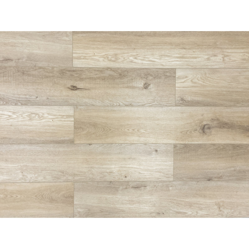 8mm Thick 9'' W x 71'' L Vinyl Plank, Haven Beige