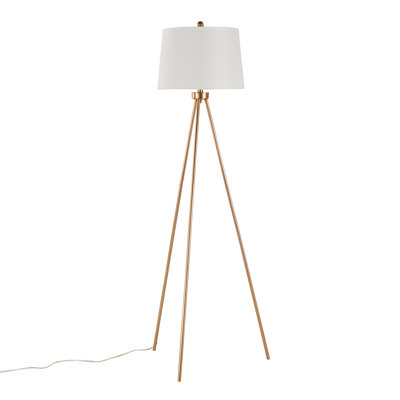 Tripod 58.5" Metal Floor Lamp