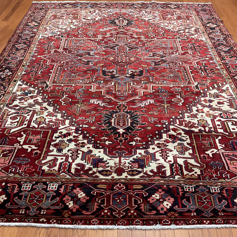 Tapis rectangulaire en laine