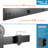 Standard Double Door Barn Door Hardware Kit-60571036