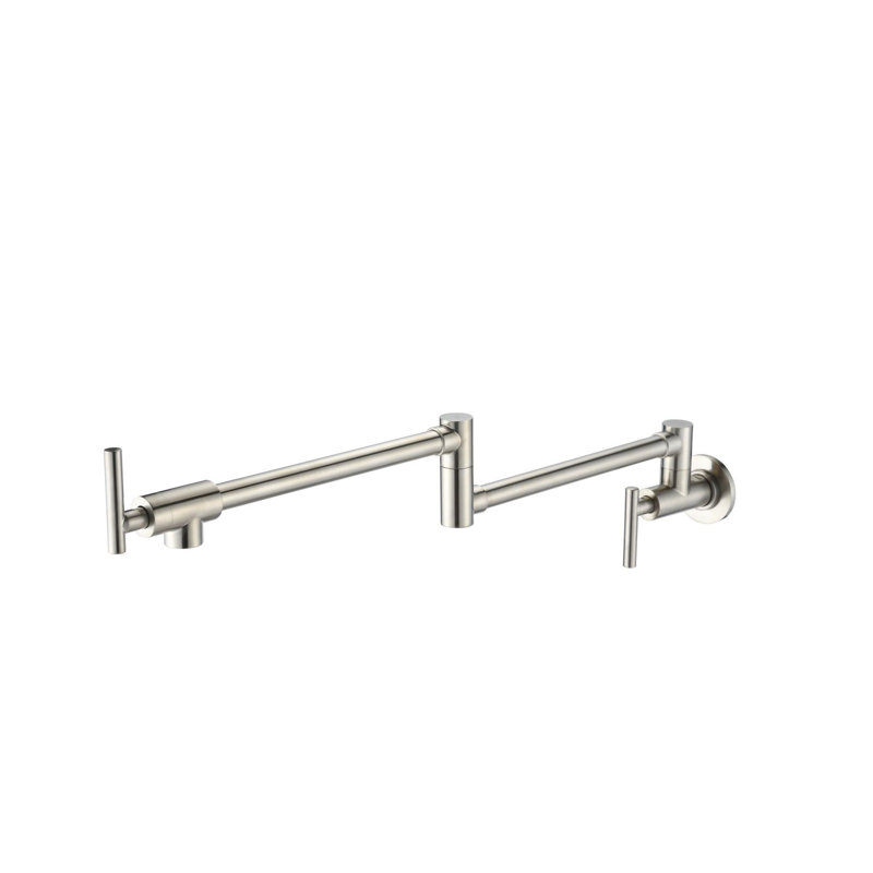 KISRAIS Kitchen Faucet, Brushed Nickel