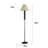 65'' Matte Black Traditional Floor Lamp