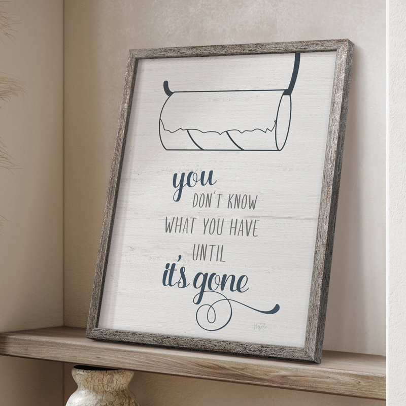 Until It's Gone Framed Print - Solid Wood