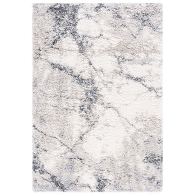 Tapis ivoire / gris Fontana 834
