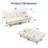 Serta 66" Upholstered Tufted Sofa Bed Convertible Futon -231208402