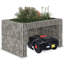 Garage en acier avec lit surélevé 43,3 po x 31,5 po x 23,6 po