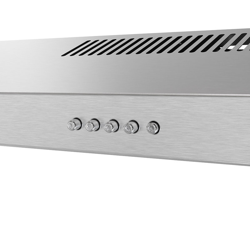 Hotte sous un meuble convertible 36 "80 pieds cubes par minute avec filtre grillagé et lumière Streamline Longhena