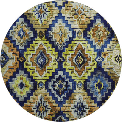 Premium Machine Washable Farolt AMF1891 Aztec Rug