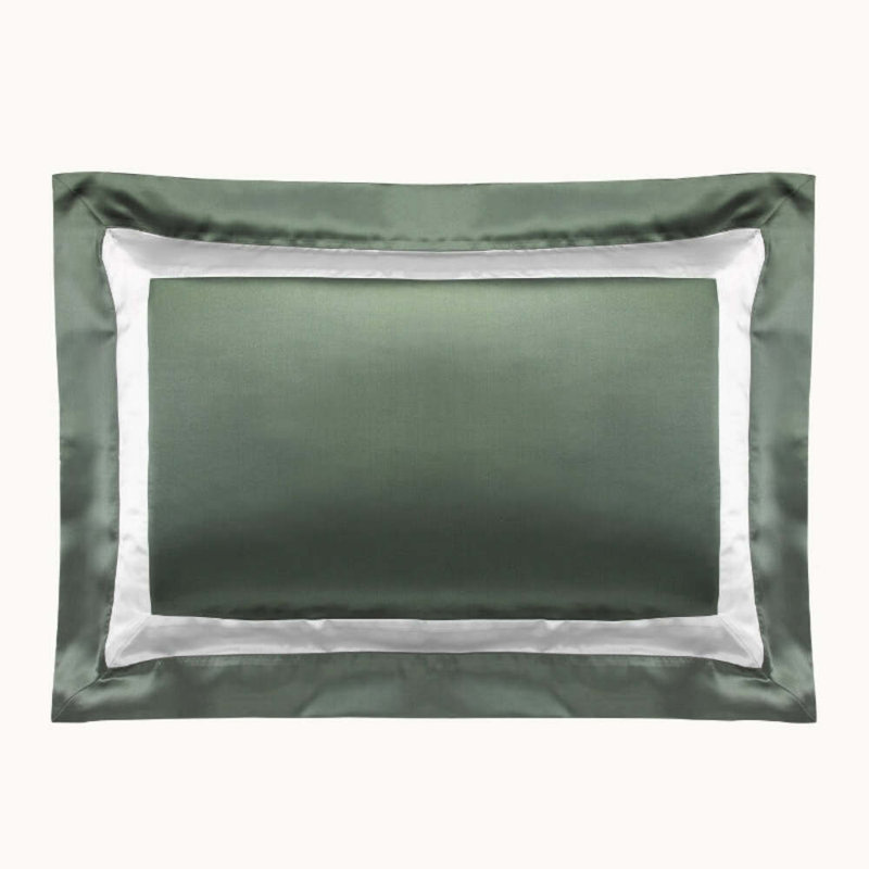 Ashdown Oxford Silk Pillowcase, Queen Oxford Pillow Case