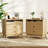 Adkins 24" W 3-Drawer Nightstand with Charging Station, Open Storage Shelf and Solid Wood Legs(Set Of 2)-76430150-76430201