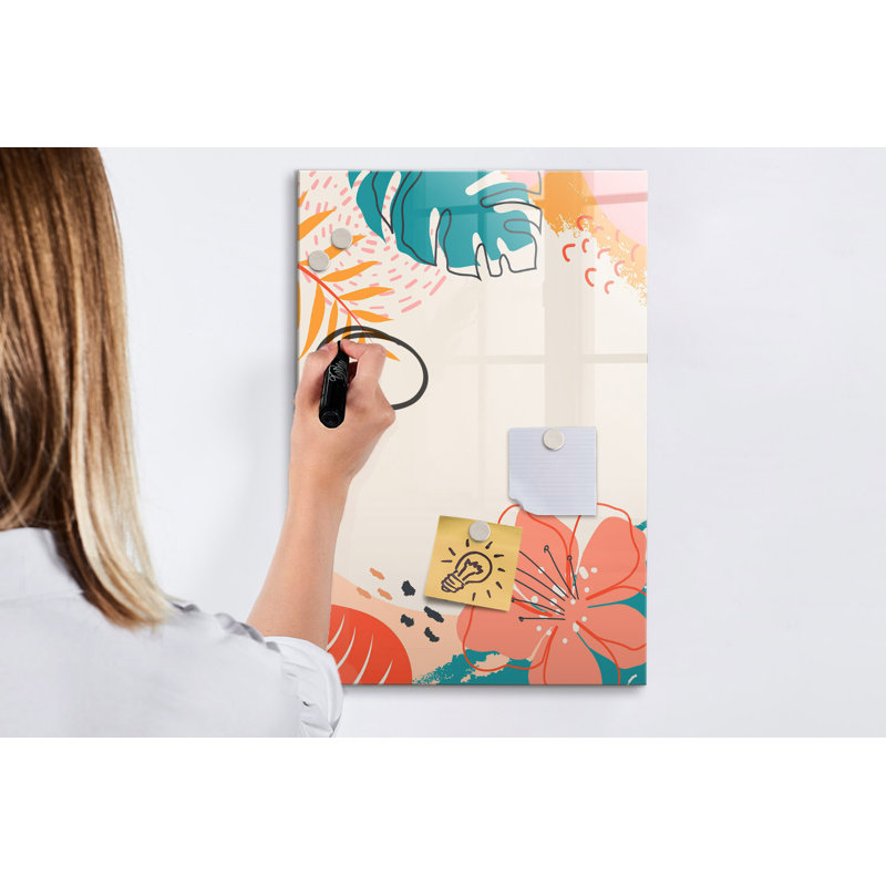 Magnetic Glass Dry Erase Board
