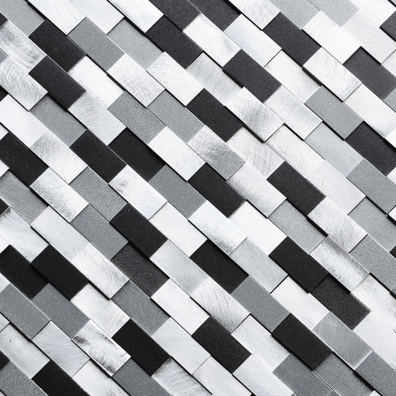 Metal Brick Joint Wall Tile