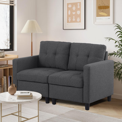 Kentrell Upholstered 53.5'' Loveseat