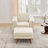 29.7''W Chenille Ottoman-993333209