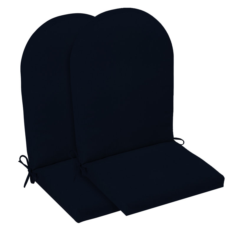 Coussin de chaise Adirondack (ensemble de 2), 2, Sunbrella - Canvas Navy