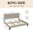 Elison Platform Bed with Fabric Upholstered Headboard and Wooden Slats-1504596286-1573640182