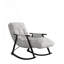 Chaise berçante pliante, chaise berçante rembourrée-54694572