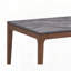 Ensemble de salle à manger cinq pièces avec plateau en faux marbre et chaises rembourrées-1182913890
