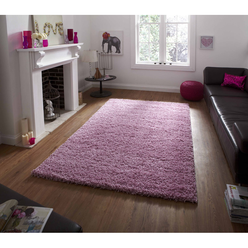Ricarda area rug Machine Woven Rectangle Pink