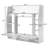 Floating Exquisite Room-saving Wall Built-up Computer Desk-1688369888